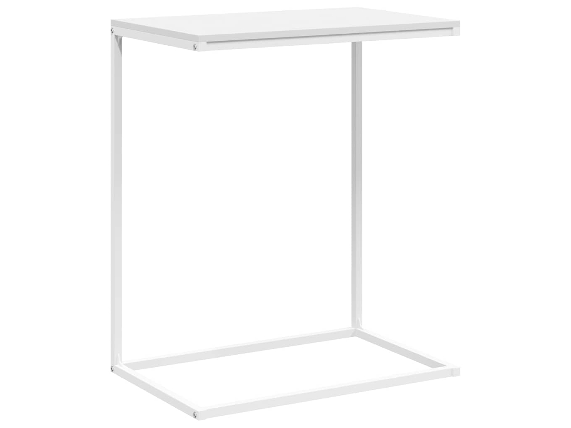 Mesa de centro de madera blanca MAISON EXCLUSIVE (55x35x66 cm)