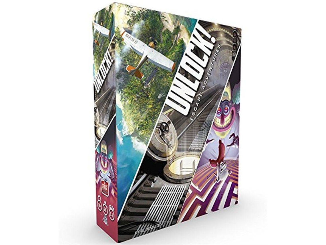 Juego de Mesa ASMODEE Unlock: Escape Aventuras