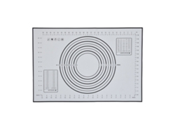Manta De Silicona Para Amasar 24x16 Pulgadas Anti-deslizante Con Medidas Para Pasteles Y Galletas