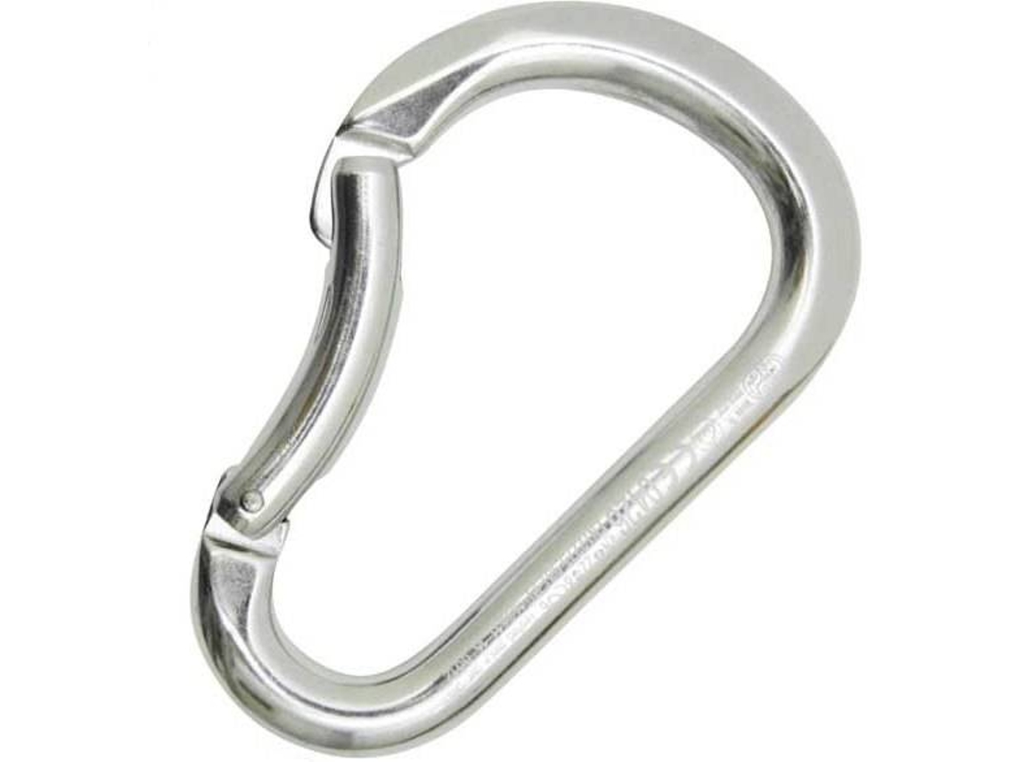 Mosquetón De Escalada KONG Paddle Bent Gate (Plateado - 116mm)