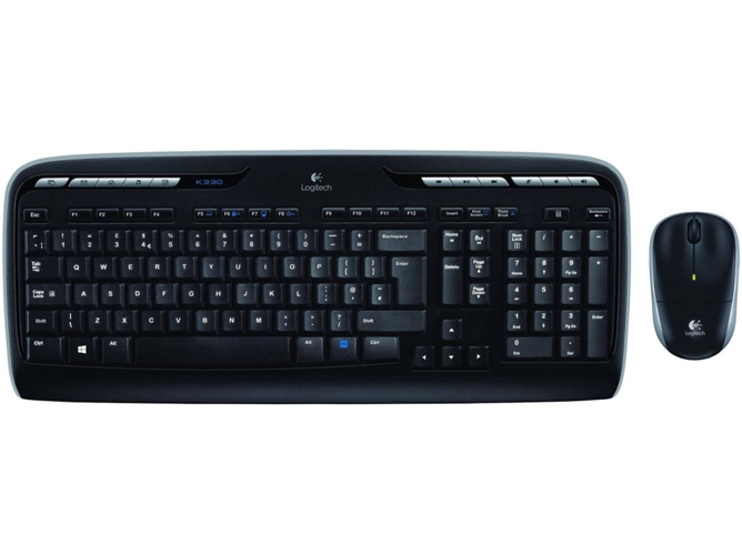 Teclado LOGITECH MK330 (Inalámbrico - Layout Ruso - Teclado Numérico)