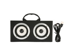 Altavoz Bluetooth Inalámbrico Portátil Con Graves Potentes, Multifuncional, Con Ranura Para Tarjeta Para Escritorio, Negro, Versión De Exportación.