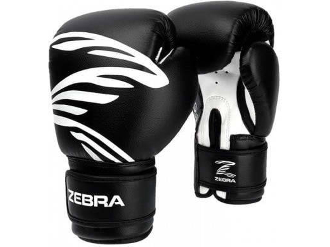 Guante de Boxeo ZEBRA Filly (Negro - 6 OZ)