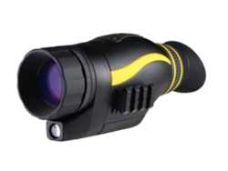 Dispositivo de visión nocturna por infrarrojos, monoculares digitales HD para tomar fotos nocturnas, videocámaras, color negro, cuádruple Yizhood (negro)