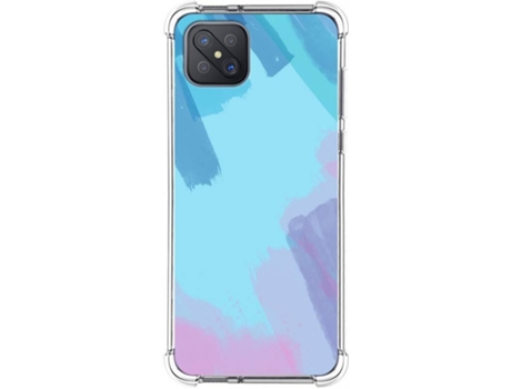 Carcasa Oppo Reno 4Z 5G TUMUNDOSMARTPHONE Acuarela 10