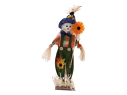 Adornos de espantapájaros con diseño de mesa Blueslowmoose