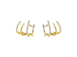2026-pendientes De Clavo De Cuatro Garras Joyería De Lujo Retro Regalos Para Mujeres Y Niñas