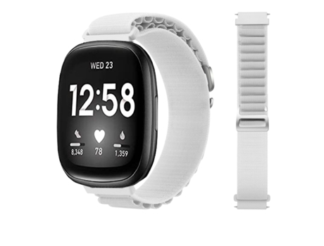 Correa Loop Alpine para Fitbit by Google Versa 2 Blanco