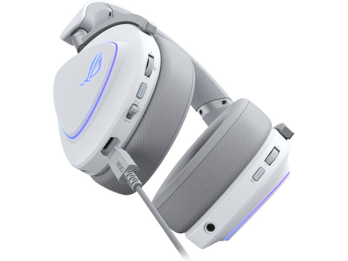 Auriculares Gaming ASUS ROG Delta II RGB (Inalámbricos – Blanco)