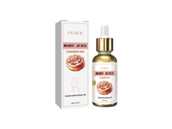 El aceite corporal Ouhoe limpia el acné de la espalda, exfolia, hidrata, ilumina y cuida la piel.