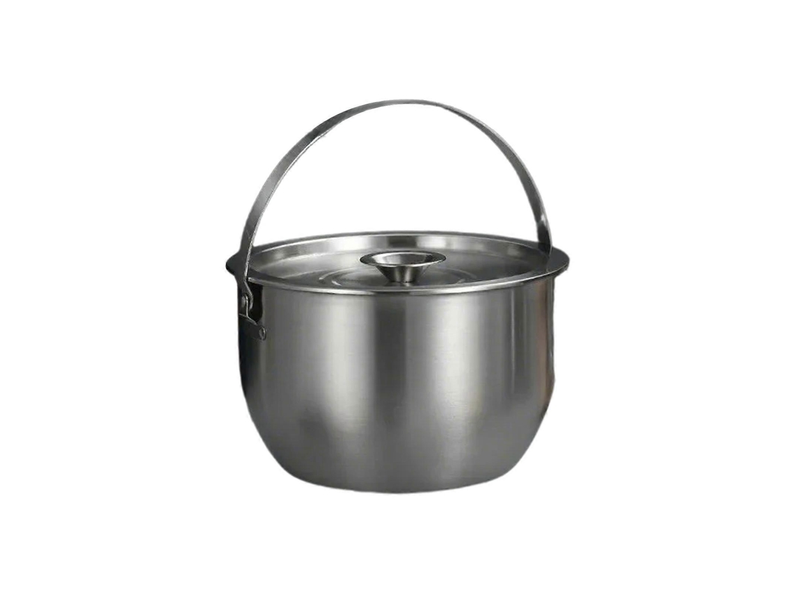 Sartenes de acero inoxidable con escurridor de aceite de malla fina integrado, utensilios de cocina prácticos para facilitar la gestión del aceite.