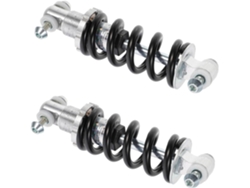 Amortiguadores traseros para bicicletas de montaña y plegables, 2 piezas, muelle de acero, 150 mm, 750 lb, amortiguador de suspensión
