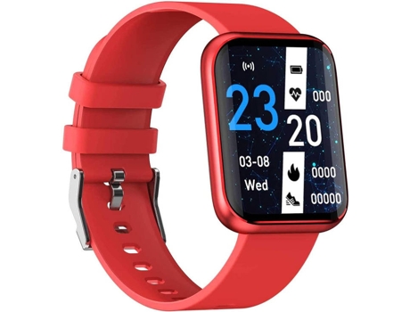 Smartwatch CHRONUS GX08/330-R4 Rojo
