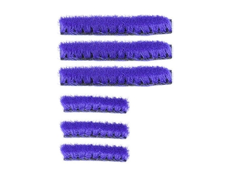 Tiras de felpa suaves de repuesto para aspiradora Dyson V7V8V10V11 Series, accesorios de repuesto de cabezal de rodillo suave, 6 piezas