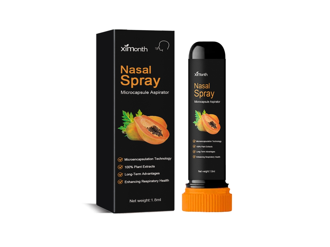El inhalador nasal Ximonth alivia la picazón de nariz y los estornudos.