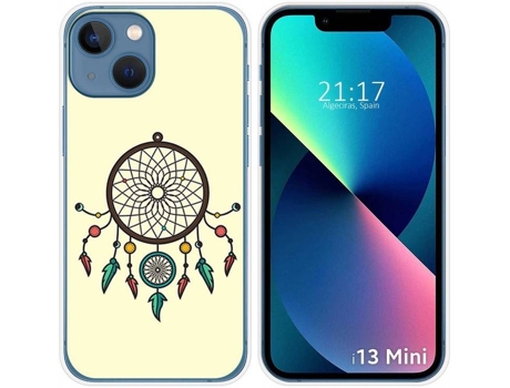 Carcasa iPhone 13 Mini (5.4) TUMUNDOSMARTPHONE Atrapasueños Dibujos Multicolor