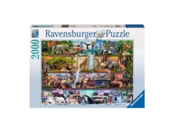 Puzzle RAVENSBURGUER Mundo Animal (2000 Piezas)