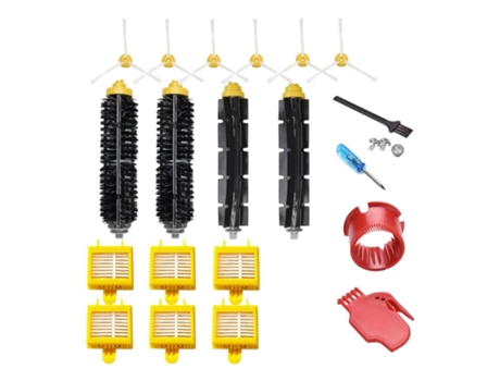 Kit de repuesto de cepillo rodillo de filtros Hepa para Irobot Roomba serie 700 760 770 780 790 accesorios para aspiradoras 23 piezas
