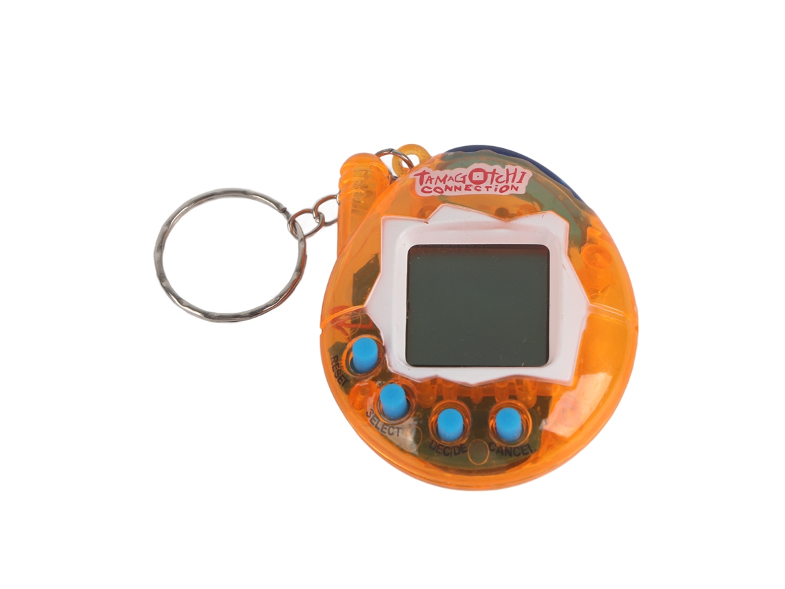 Máquina De Juego Portátil Para Niños Bebé Juguete De Mascota Electrónica Plástica (amarillo Transparente)