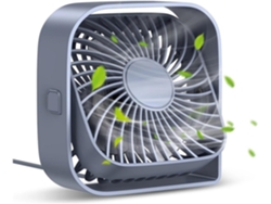 Ventilador De Escritorio Usb Potente Flujo Aire Y Funcionamiento Silencioso Mini Ventilador Mesa Tres