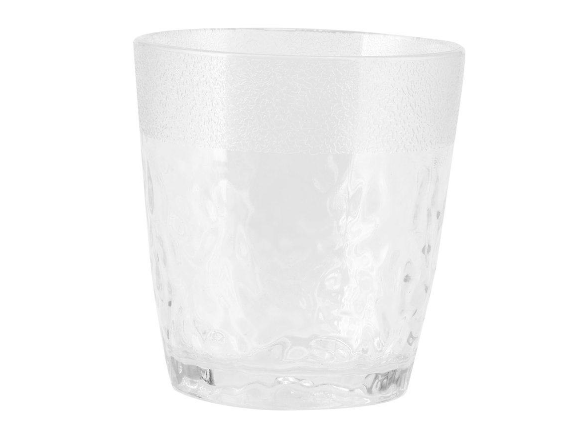 Taza para bebidas de 200 ml, taza de flores para té o cerveza, taza acrílica para fiestas (transparente) KOFIHETY