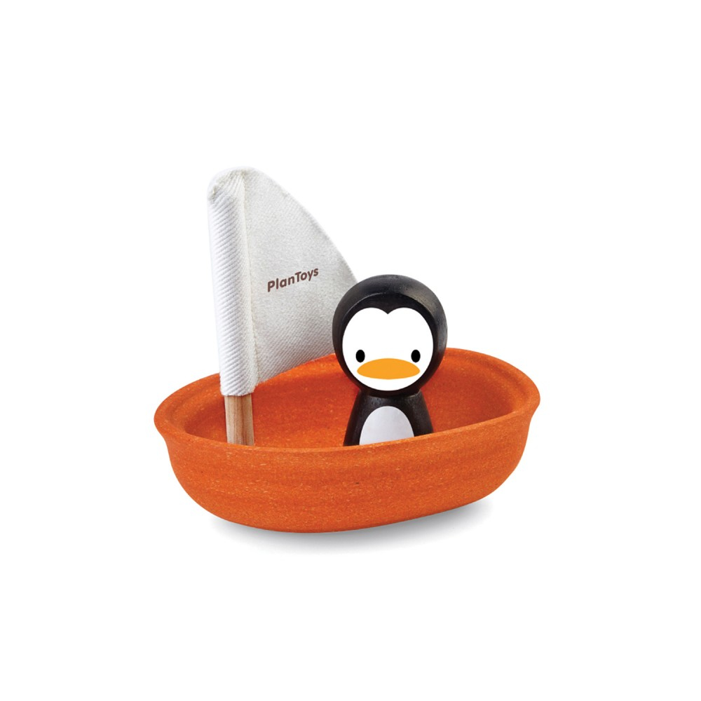 Bote PLANTOYS Con Pinguino
