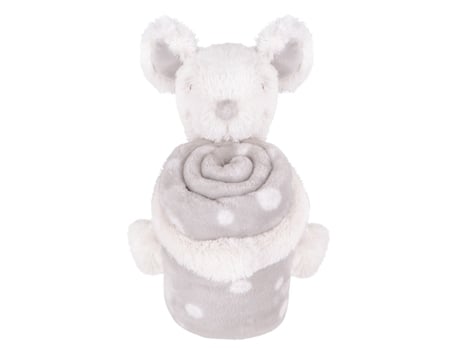 Manta Bebé Ratones Alegres Peluche KIKKA BOO