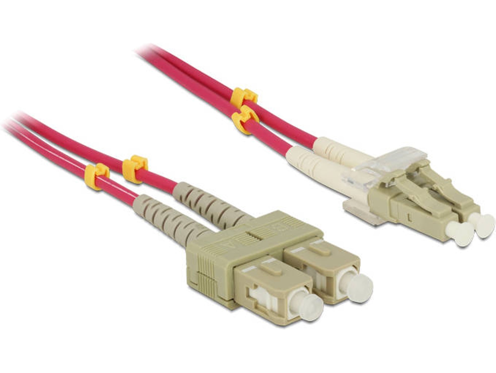 Cable de Fibra Óptica DELOCK LC - SC, 10m