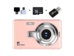 Mini cámara digital de bolsillo con zoom de 16x, cámara pequeña para fotografía al aire libre TAISHENGDA