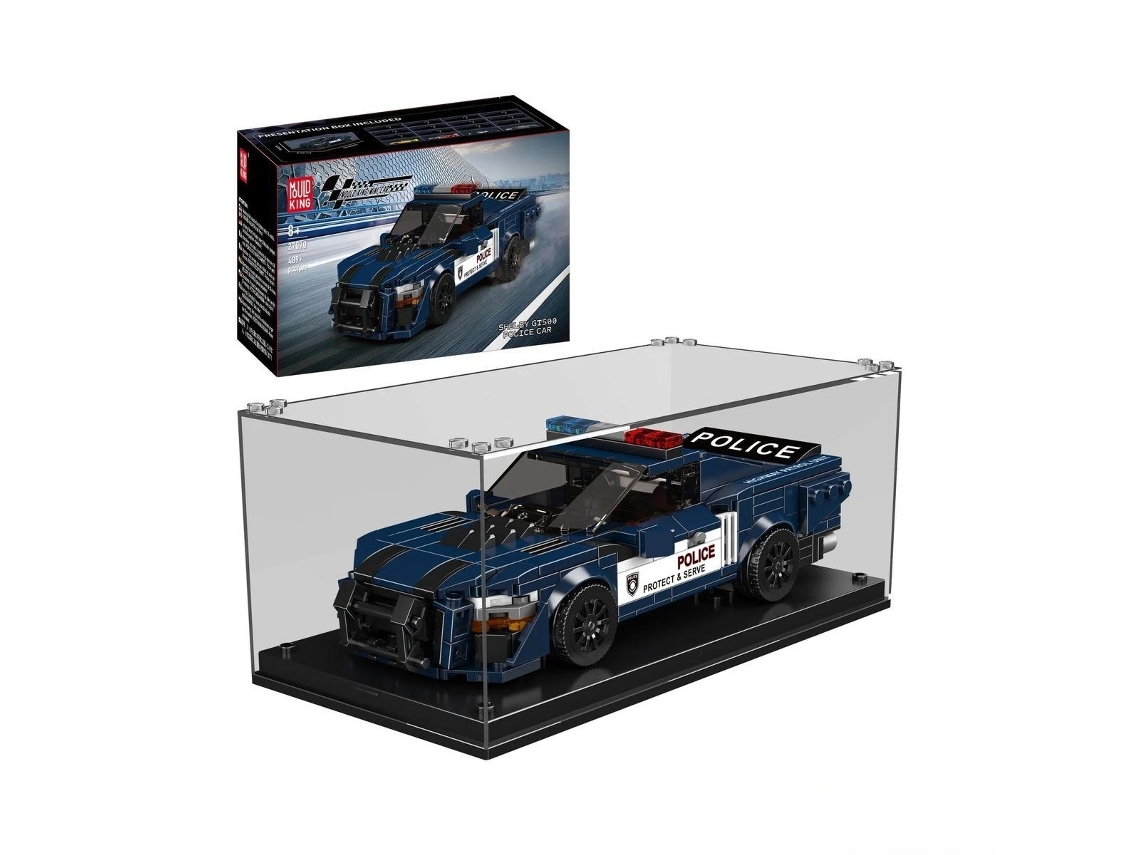 Mould King Shelby Gt500 Coche De Policía 27090