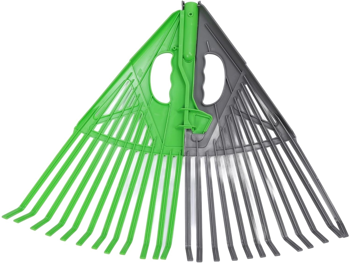 Rastrillo Desmontable Y Articulado De 24 Hojas Para Macizos De Flores, Dientes, Etc.