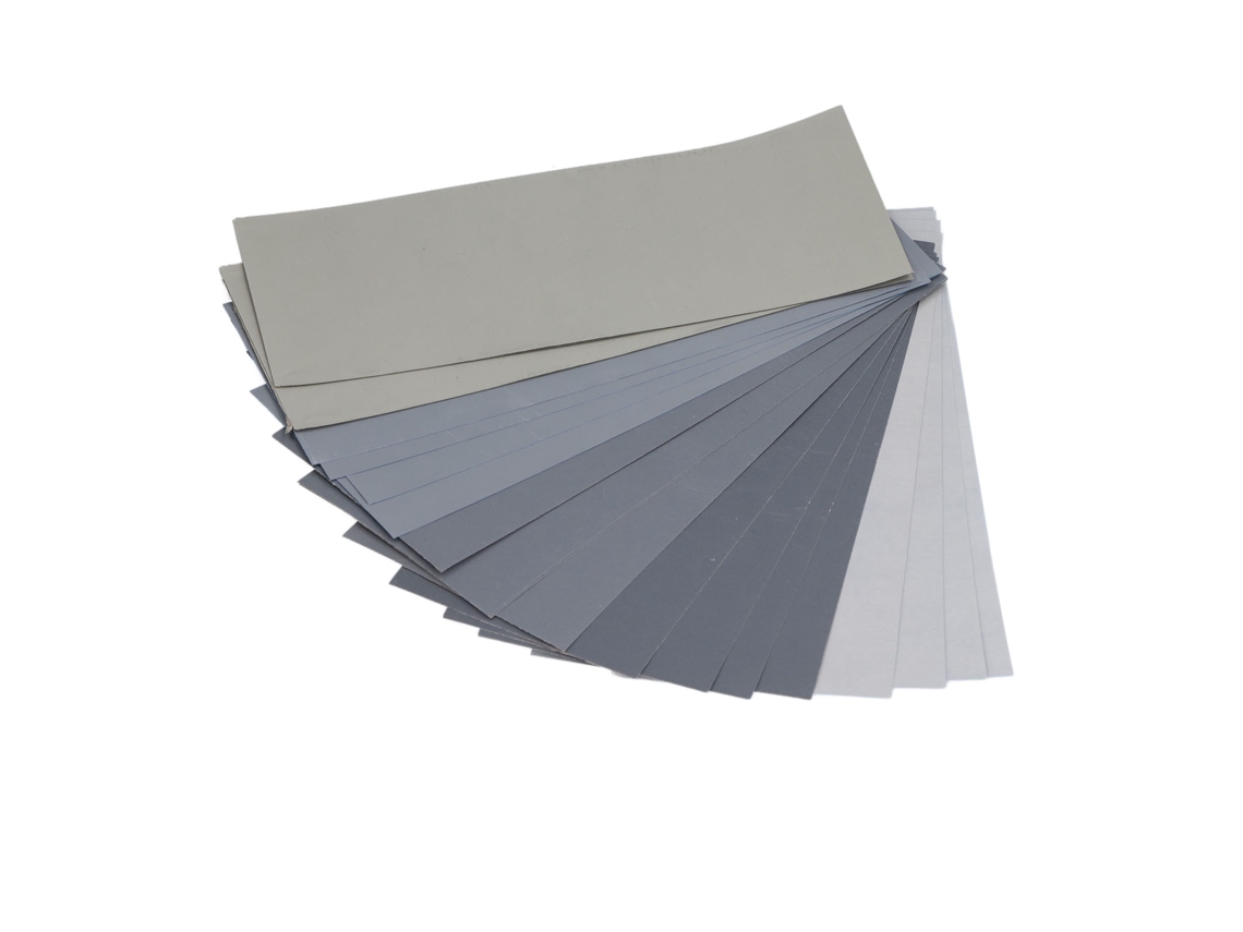 20 Piezas Lija Arena Seca Y Húmeda 1000-7000 Grit Kit Impermeable Para Lijado