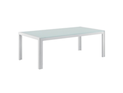 Ferro, Vidro (Blanco - Ferro, Vidrio - 100 x 50 x 35 cm)