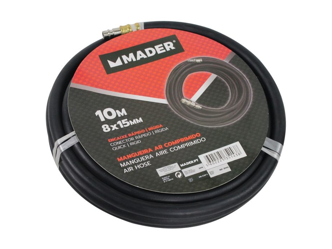 Manguera de aire comprimido rígida, 10 m Mader