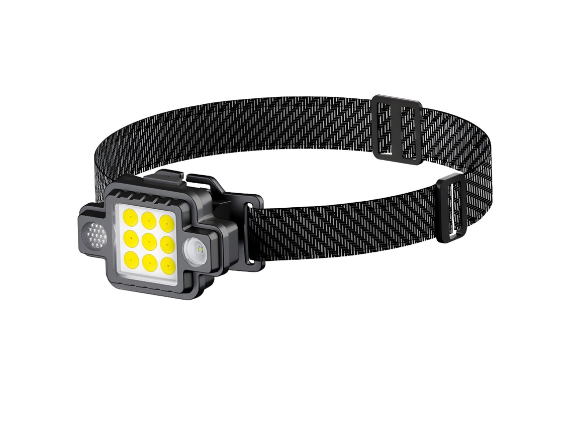 Linterna Frontal Led Recargable, Xpg/cob Magnética Con 5 Modos, Luz De Aventura Superbrillante E Impermeable Para Correr, Trotar, Pescar Y A