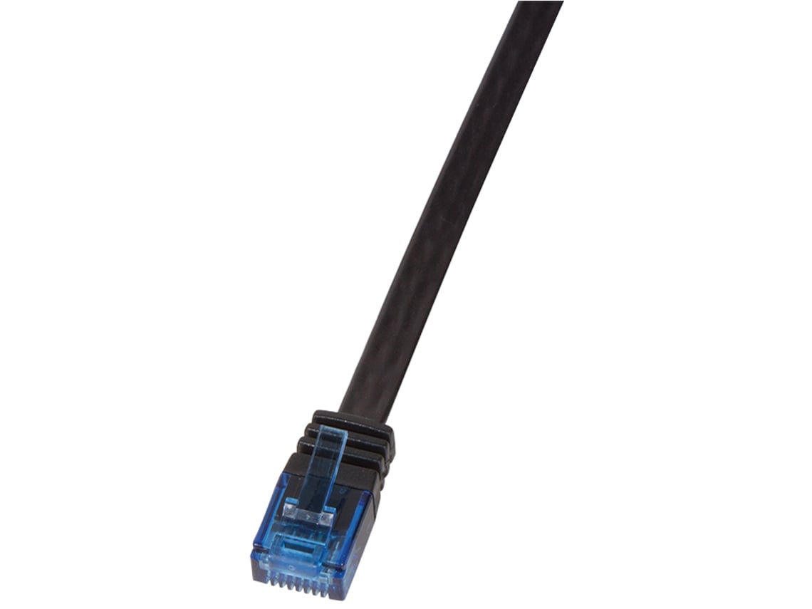 Cable Patch Plano Logilink U/Utp Cat. 5E 15 0 M Negro LOGILINK PROFESSIONAL