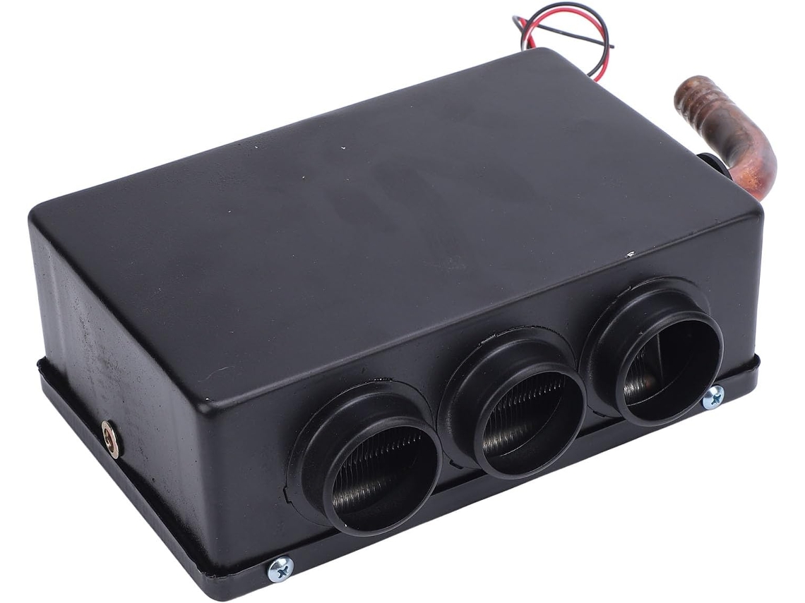 Calefactor Para Camión/automóvil De 3 Puertos, 500 W, 24 V Cc, Bajo Nivel De Ruido, Flujo De Aire De 80 Cfm, 8500 Btu.