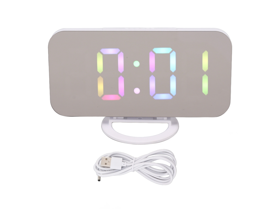 Reloj de mesa, pequeño reloj de manecillas para servicio, escuela, restaurante Aquaforge