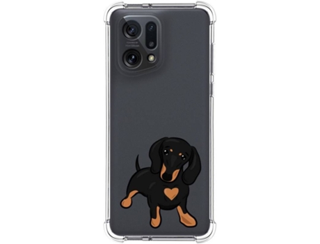 Carcasa para Oppo Find X5 5G TUMUNDOSMARTPHONE Dibujos Antigolpes Perros 04 Multicolor