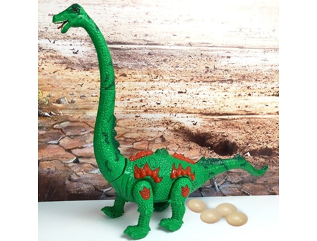Proyección de Luz de Gran Tamaño Hasta Dinosaurio Robot Que Camina Electrónico Y Luminoso 51 Cm Dinosaurio 906 L