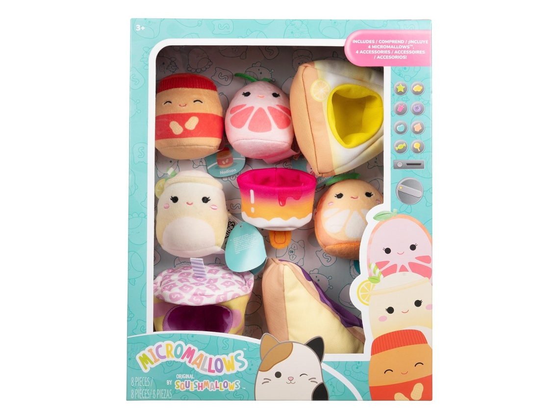 Peluche ciego Squishmallows de 6 cm Deluxe W1 48090