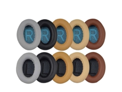 Almohadillas Para Auriculares Comfort Para Bose Qc35 I/ii Qc25 Qc15 Ae 2 Soundtrue Leather Protein Memory Foam