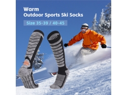 2026-calcetines Largos Para Deportes De Invierno: Esquí, Snowboard Y Senderismo, Calcetines Térmicos Para Hombres Y Niños