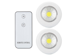 Luz nocturna LED con control remoto inalámbrico COB para pasillo y garaje