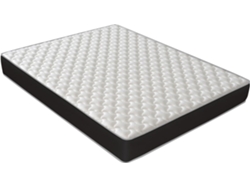 Colchón Viscoelástico DAGOSTINO HOME Elegance (90 x 190 cm - Espuma HR Basic Confort - Blanco)