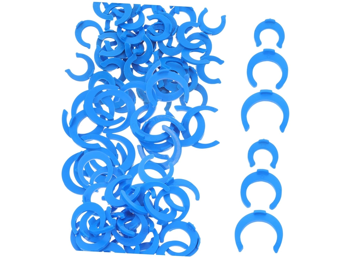 Juego de 320 clips de fijación para filtros de agua, fabricados en material POM duradero, accesorios Gokoco