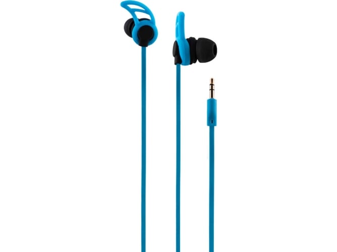 Auriculares con Cable COOLBOX AirSport II (In Ear - Azul)