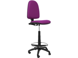 Silla de Escritorio Alta PIQUERAS Y CRESPO Ayna Morado (Similpiel)