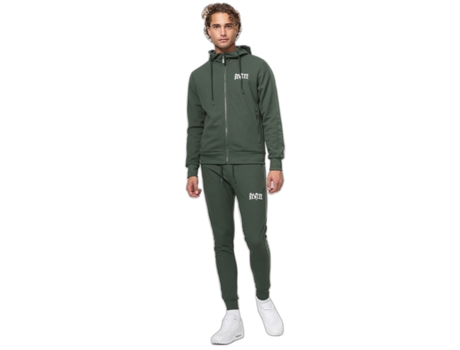 Chándale para Fitness PUNCH Chándal Regular Fit Verde (S)
