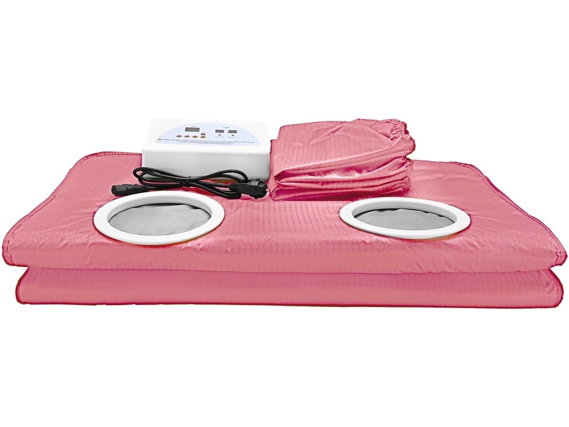 Kit De Sauna Portátil, Cubierta Con Mangas, Manta Térmica Digital Para Adelgazar Y